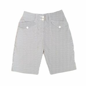 Nike Golf high waist Gray Striped Bermuda LIKE NEW